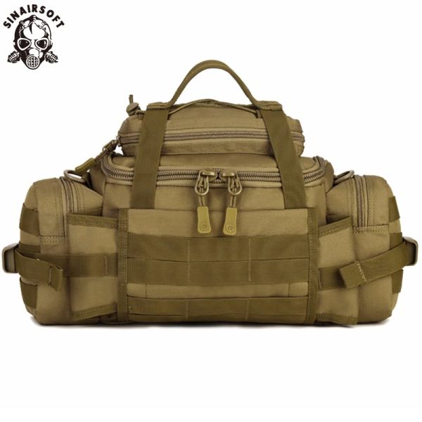 Sacos Sinairsoft Molle Militar Sacos de Cintura À Prova D 'Água Câmeras SLR Fanny Pack CINTO Tático Saco Táticas Grandes Shouder Messenger Bags