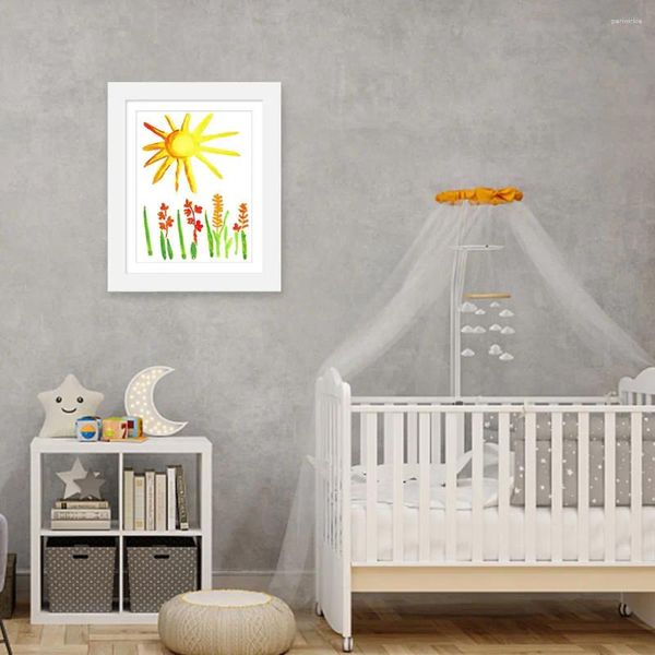 Рамки Kids Artwork Picture Frame Easy Manage Wall Display для рисунков произведения искусства художественные проекты