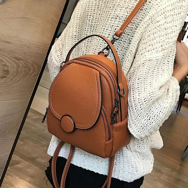 Taille Taschen Designer Mode Frauen Leder Rucksack Mini Soft Touch Multifunktions Kleine Rucksack Weibliche Damen Umhängetasche Mädchen Geldbörse