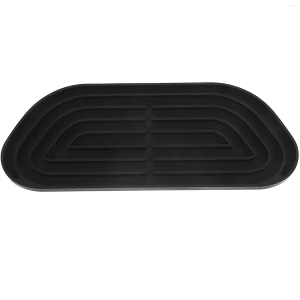 Tapetes de mesa Fonte de água Almofada de silicone coletor de gotejamento para geladeira bandeja de drenagem geladeira pan sílica gel