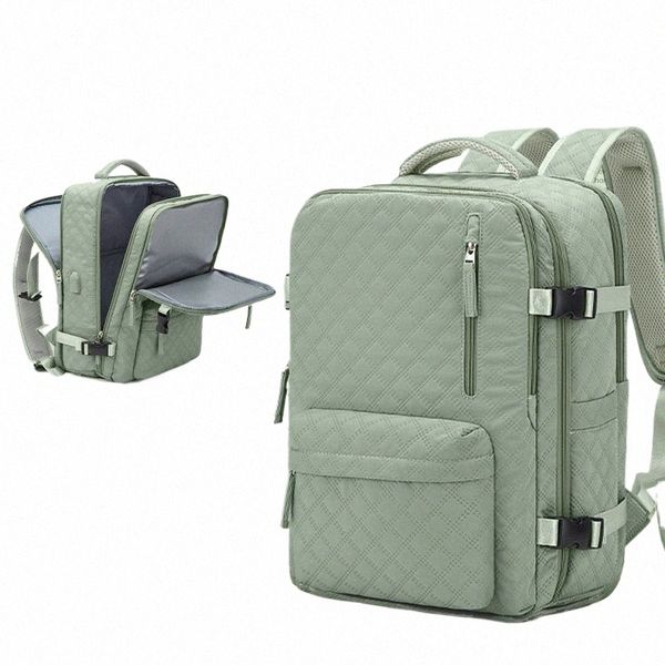 Reise-Laptop-Rucksack für Damen und Herren, Busin Anti-Diebstahl, langlebig, lässig, Tagesrucksack, wasserdicht, Flugzulassung, Tragerucksack 75aE #