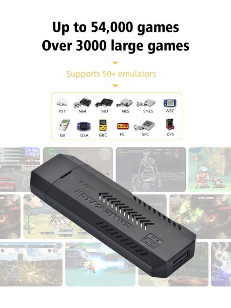 Game NDS GD10 Pro Stick 4K Video videogiochi Console TV HD HD Retro Latenza Mini Everdrive Gaming 50 Emulatori per PSP PS1 N64