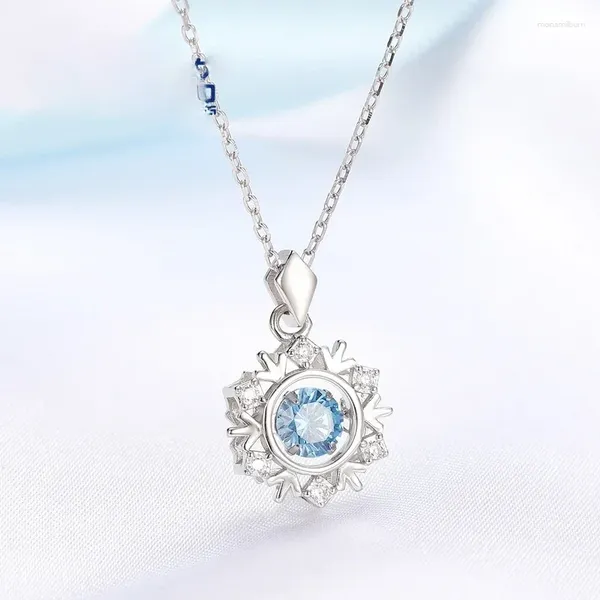 Catene Collana con cuore pulsante Collana con pendente in argento sterling da donna 520 Articoli da regalo per San Valentino Gioielli.