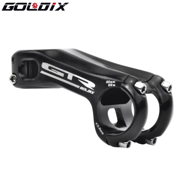 Goldix Gtr CNC Mountain Road Bike Manubrio negativo 17 gradi 80 90 100mm Attacco manubrio Next Bikes Parts Bmx 240325