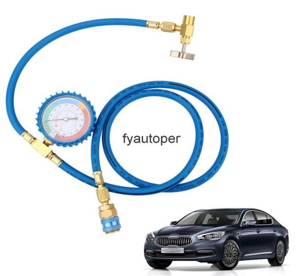 Accessori per auto Aria condizionata Tubo di ricarica del refrigerante R134A Kit di misurazione manometro Strumenti di riparazione5536212