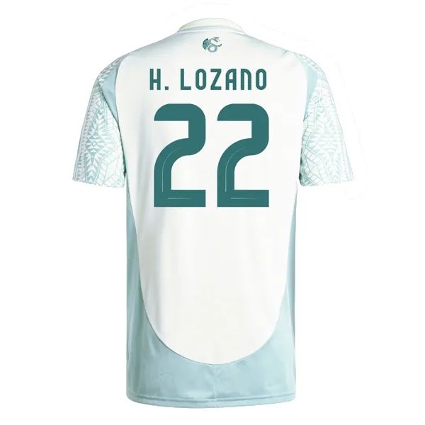 24 25 Copa Mexico Jerseys Mexico 2024 2025 Комплект футбольная рубашка красные белые футбольные рубашки Chicharito Lozano Мужчины и детские сета униформы.33