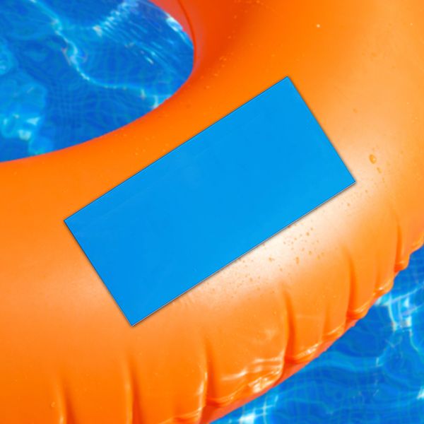 20pcs piscinas auto-adesivas Reparar remendo kit de reparo de piscina de PVC para brinquedos de anel de natação Acessórios de barcos infláveis