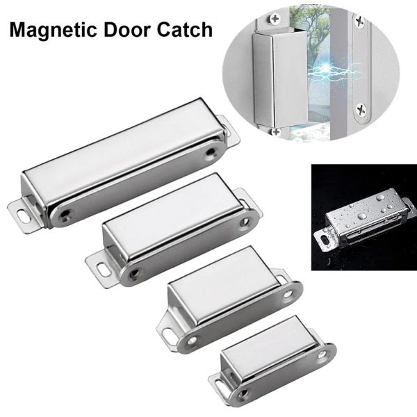 1PCS Magnetetür fängt starke Hochleistungsschrank ein, fängt Küchenschrank Kleiderschrankstür Latch Fang Möbelhardware