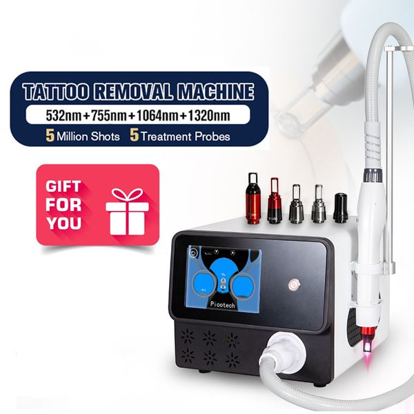 Verruga ponto mole remover mancha escura nd yag pico laser máquina preço picosegundo máquina de remoção de tatuagem a laser para comercial