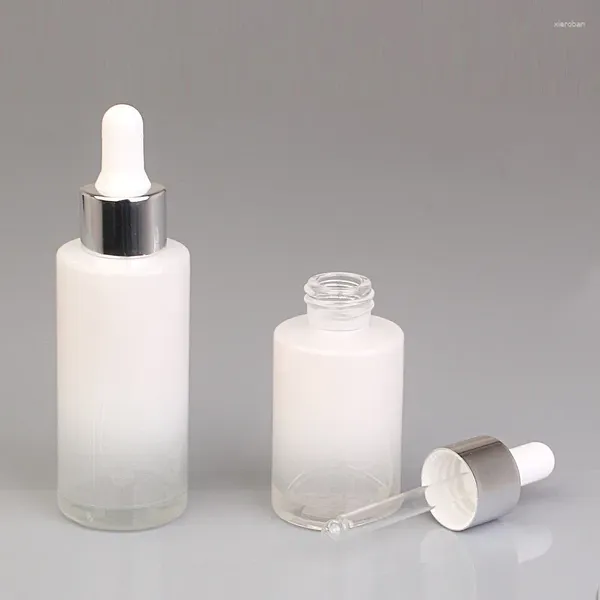 Garrafas de armazenamento YUXI Bottle Glass Series Set Vazio Salão de Beleza Enchimento