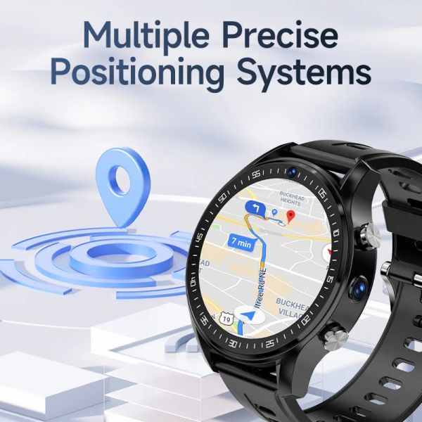 NUOVO A7 4G Smart Watch Sim Card Dual Camera Vide Vide Video Call Tracker con WiFi Waterproof Google Play Store per uomini Chirldren