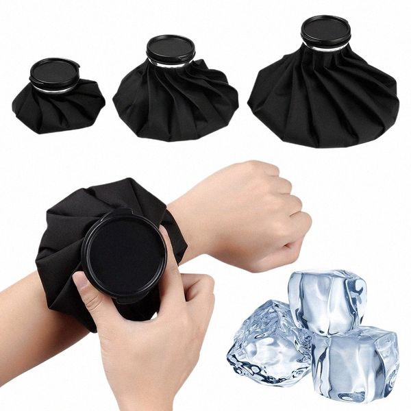 Cool Black Ice Pack Wiederverwendbare Kühltasche Atmungsaktives Material Heiße Kältetherapie Schmerzlinderung für Knie-Kopf-Bein-Verletzungsversorgung 146t #