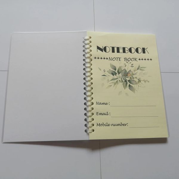 A5 Notebook Binder Spiral Michael G. Scott Citazione - In qualche modo gestisco - è quello che ha detto - Blank Rugod Line Planner Note Book