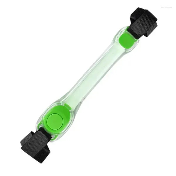 Colarinhos de cachorro LED Pulseira leve pulseira pulseira de pulseiras piscando brilho leve na braçadeira refletora escura para caminhar