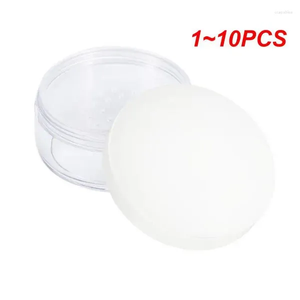 Bottiglie di stoccaggio 1-10PCS 50g di plastica Vuoto in polvere in polvere con setaccio Campione Crema Burro per il corpo Riutilizzabile Trucco cosmetico