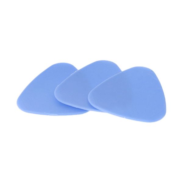 Tela de laptop para laptop para laptop de lapto de lapto de lapto de plástico em forma de triângulo para desmontagem da caixa Blue Guitar Picks KXRE