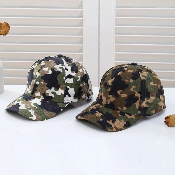 Top Caps Erkek Kadınlar Askeri Beyzbol Kamuflaj Ordusu Asker Savaş Şapkaları Yaz Ayarlanabilir Snapback Modeli Boş Zaman Güneşi