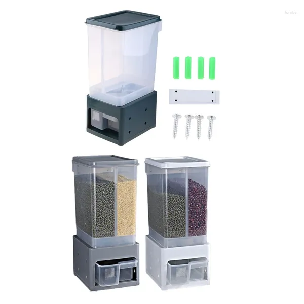 Garrafas de armazenamento umidade e loja de poeira Vários grãos podem usar no Drop Drop Home Drop