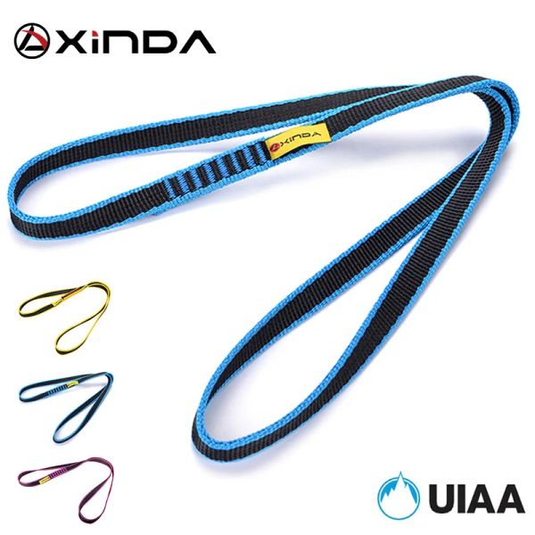 Accessori XINDA Escalada Imbracatura professionale per arrampicata su roccia all'aperto Cintura da 22 kN Lunga 60 cm 150 cm Larghezza 16 mm Spessore 2,8 mm Cinture ad alta resistenza