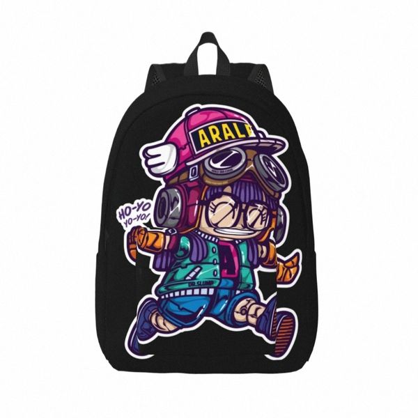 a-arales Dr Slump Рюкзак Аниме Забавный Робот Женский Полиэстер Дорожные Рюкзаки Эстетические Школьные Сумки Рюкзак Рождественский Подарок F0RO #