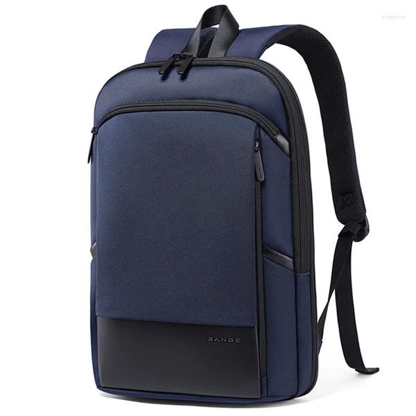 Рюкзак BANGE для ноутбука, водонепроницаемый, 15,6 дюйма, 17,3, модные мужские классические дорожные мотобайкерские легкие масштабируемые сумки на плечо