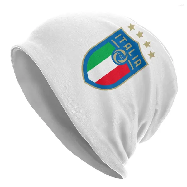 Berets mundo 4 estrelas futebol lendas figc bonnet chapéu tricô chapéus legal outono inverno crânios gorros adulto quente boné