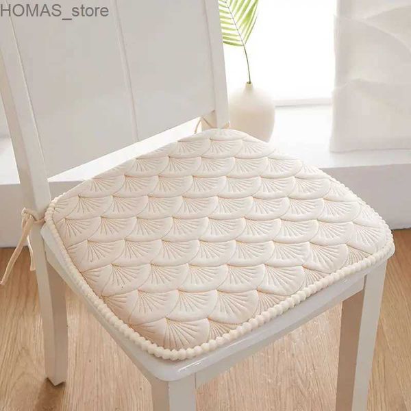 Almofado de almofada de alta qualidade Anti -Slip Slip Slip Cadeira de almofada Horseshoe Costo de veludo espesso de 4 temas de estilos de estilo moderno restaurante decorativo Cushi