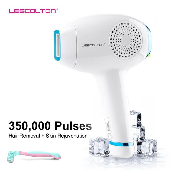 Lescolton ipl depilador gelo fresco pulso luz laser máquina de remoção de pêlos elétrica para rosto biquíni remover permanente 240321