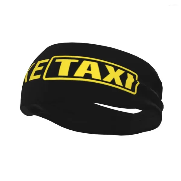 Berretti Fascia sportiva personalizzata per taxi finti per uomo Donna Fasce elastiche per palestra che assorbono l'umidità