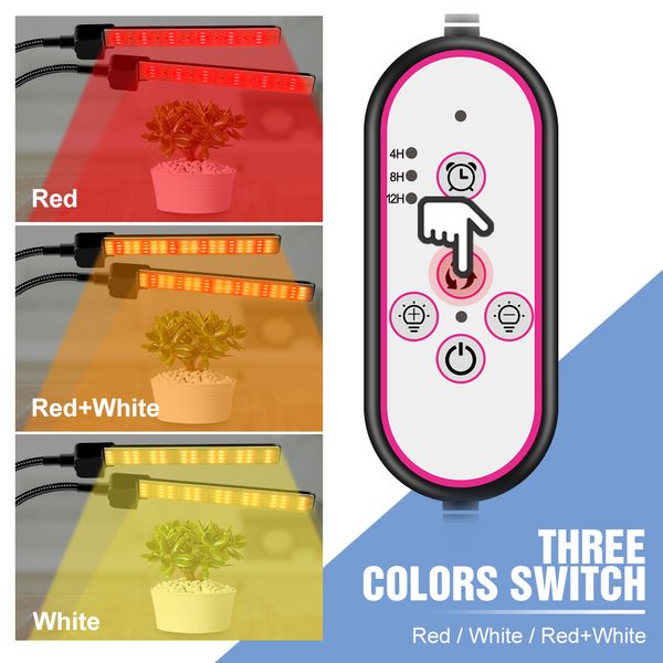 Planta de espectro completo Luz de sementes de flores LED Phytolamp for Plants Grow Light UK UE Plug Plug Phyto Lamp Hydroponics Fitolampy