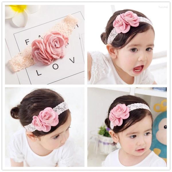 Haarschmuck Baby Blumenkopfbänder Geboren für Kinder Haarbänder Krone Pografie Requisiten Kopfbedeckung Ornamente Großhandel