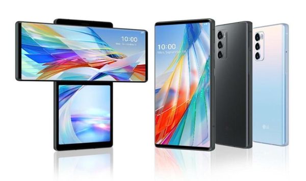 Оригинальные мобильные телефоны LG Wing LGF100VM Snapdragon 765G, 8 ГБ, 256 ГБ, 68 дюймов, вращающийся POLED, 2 экрана, 64 МП, 5G, разблокировка, восстановленные мобильные телефоны1293131