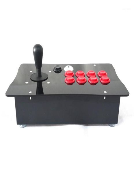 Racj500h Happ arcade dövüş çubuğu joystick içbükey itme düğmesi metal kasa pc usb14014917