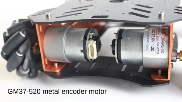 20 kg de carga rc tanque smart mecanum roda robô carro para arduino robot kit diy com 12v codificador motor pS2 hidrace kit de partida