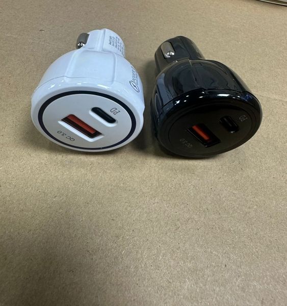 Şarj Cihazları 12V 15W QC3.0 USB Telefon 3A Enerji Çıkışı Adaptörü PD Tip-C Tip Xiaomi Samsung iPhone 13 için Hızlı Araç Şarj Cihazı