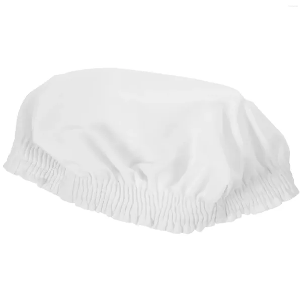 Capas de cadeira Capa Banqueta Banco Stretch Universal Poliéster Protetor Piano Branco Jantar