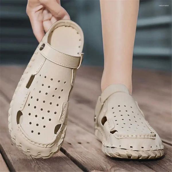 Chinelos respiráveis sem alça moda tenis casa chinelos sapatos de verão sandálias masculinas tênis esporte os mais vendidos