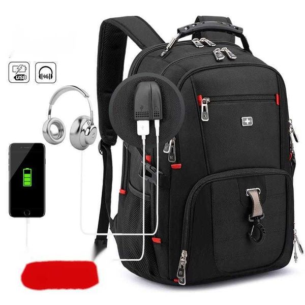 Рюкзак для путешествий, рабочий, 90 л, большая мужская деловая сумка, уличный нож, армейская вместимость 231115 Fvthc