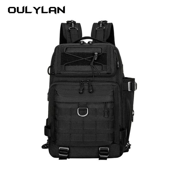 Bolsas 20l Bolsa de pesca Men Backpacks Tactical Molle Molle para camping de camping ao ar livre Rucksack Milite Military Pack Sling Bag