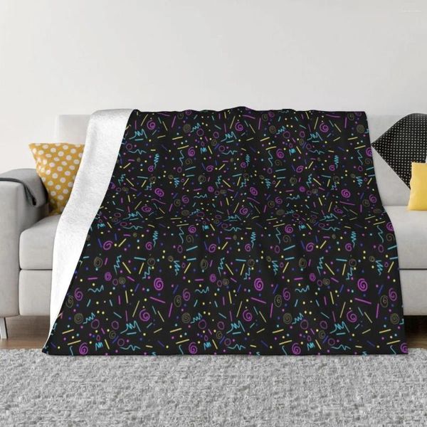 Cobertores Arcade Carpet Design Throw Blanket Hairys Extra Grande