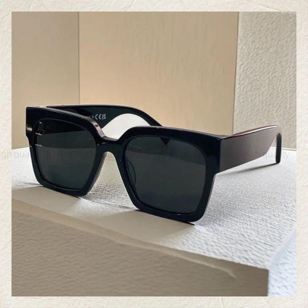 Montature per occhiali da sole HH090 Montatura quadrata in acetato di alta qualità Designer di marca UV Ins Hipster Preferito Vendita Donna Lente Gafas De Sol Mujer