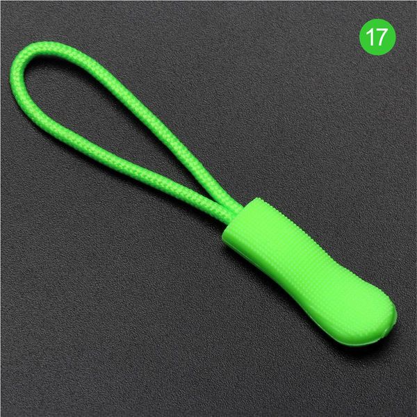 28pcs Zipper Pull Puller Fine Fit Clip Tag Clip di sostituzione Cucciola Fiochle Scheda Cord Cord BACCHI