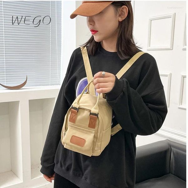Rucksack Mini Oxford Koreanische Version Mode Leichte Leinwand Student Handtasche Reise Kleiner Rucksack