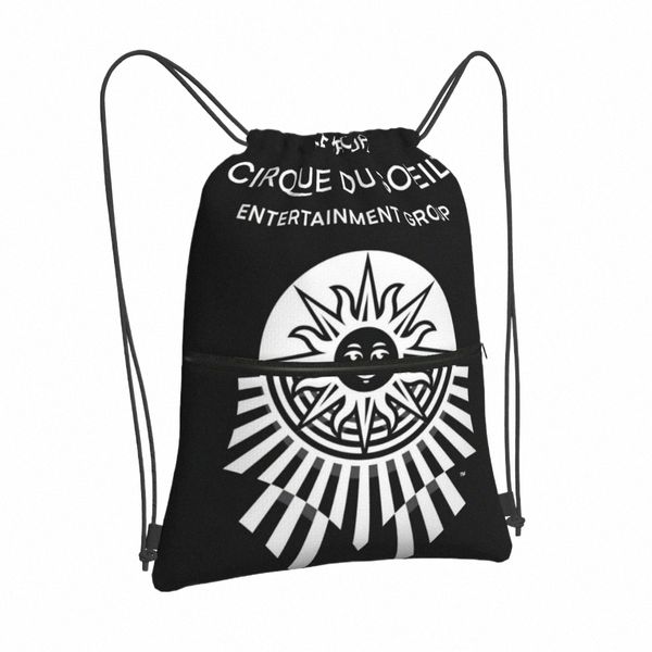 Cirque Du Soleil Drawstring Çanta Sırt Çantaları Poşetler Çocuklar İçin Kumaş Adam Ayakkabı Seyahat Hafif Leisure Fi American Retro K5ov#