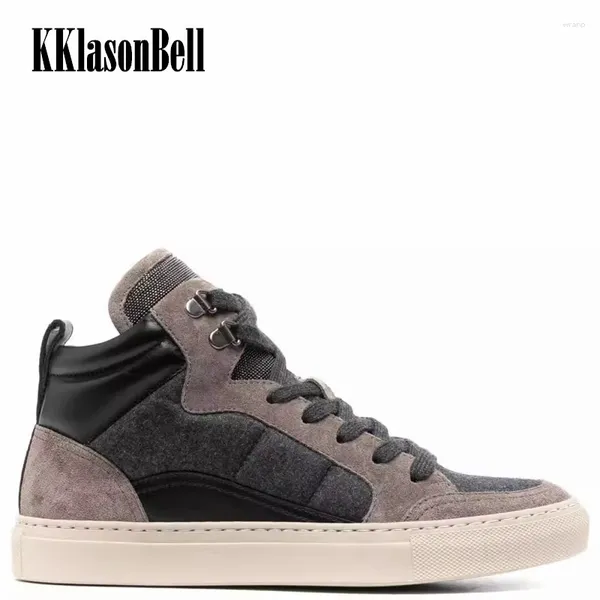 Scarpe casual 9.27 B C Sneakers da donna Stringate in vera pelle impiombata Alta qualità KKlasonBell