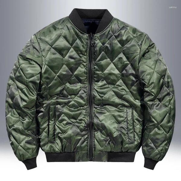 Giacche da uomo Giacca invernale Ricamo Cappotto bomber reversibile militare Capispalla tattico Abbigliamento impermeabile per esterno