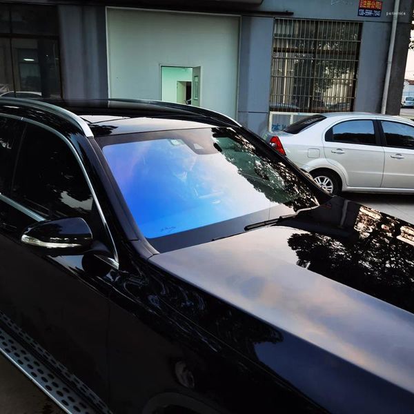 Adesivos para janelas SUNICE Car Film Tint 80% VLT Chameleon Red Glass Tinting Protetor UV Protetor Solar Controle de Calor Sun Block39''x33ft / 66ft / 99ft