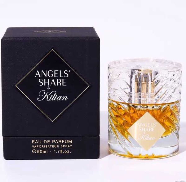 Perfume Kilian de alta qualidade 50ml Angel Share Ice Rose LHEURE VERTE Blue Moon Ginger DASH Cologne spray Womens EDP Persistent Strong Smell 2QEW