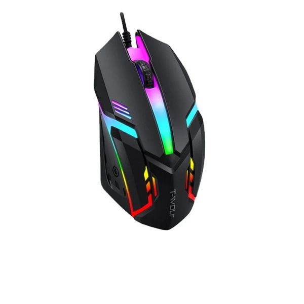 per Mouse P/Game Gamer M20 Yelandar 3000 Dpi Rgb Led