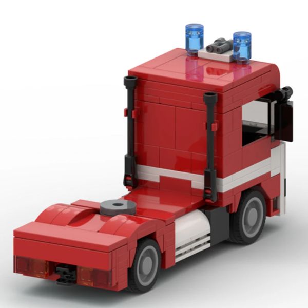 Moc Building Bricks City Car Model Fire Department Man TGX Traktor Technologie Modulare Blöcke Geschenk Weihnachtsspielzeug DIY Set Assembly